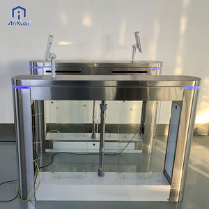 Tự động kiểm soát truy cập QR Scanner RFID hiệu quả cao <span class=keywords><strong>swing</strong></span>/Tốc độ/Flap rào cản cổng turnstile cơ chế cho văn phòng trung tâm mua sắm - Product Image 5