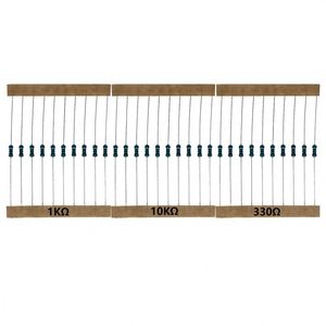 DIY Electronic resistor assortment kit Breadboard jumper wI Res components electronic kit for <strong>Programming</strong> <strong>Learning</strong> - Product Image 5