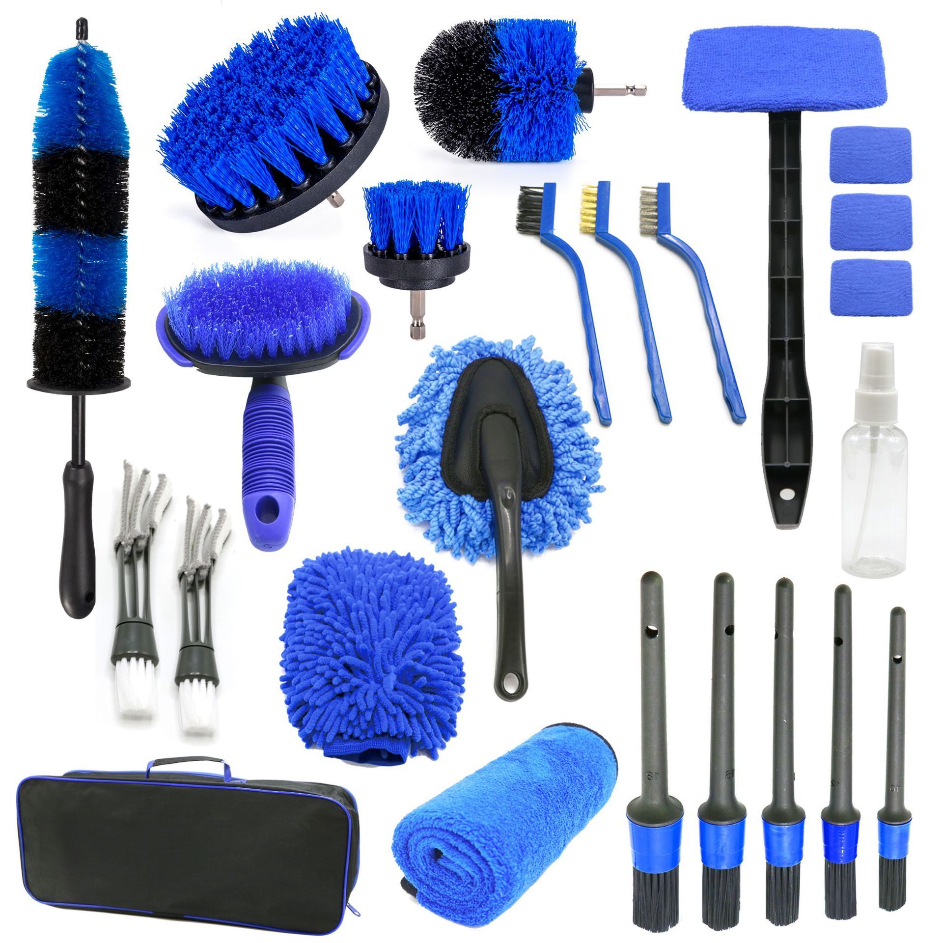 Bleu 24 pièces