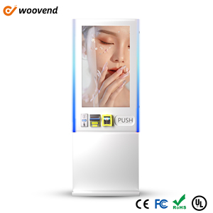 带读卡器和二维码支付的廉价简约迷你自动售货机支持定制触摸屏自动售货机 - Product Image 4