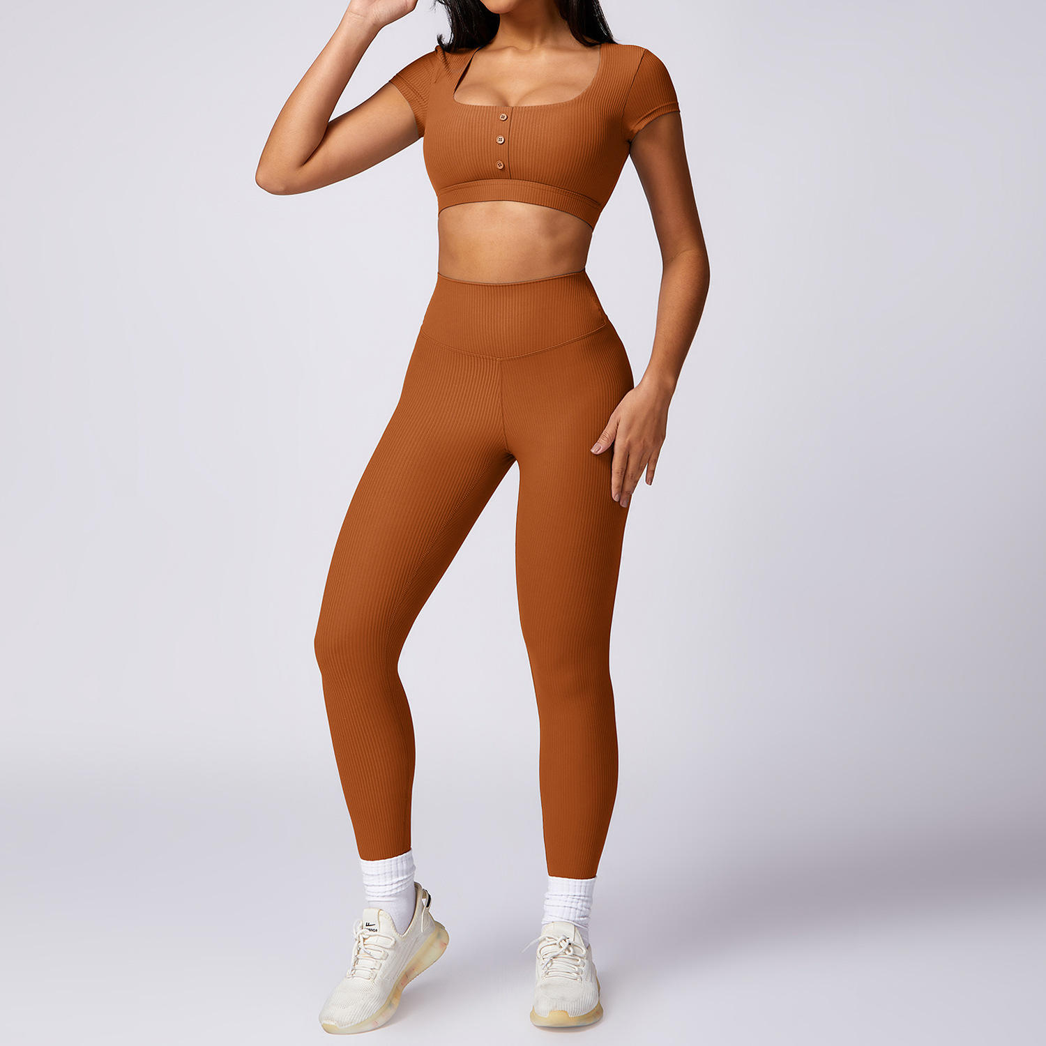 ชุดสีน้ำตาล1