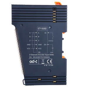 Encoder Io Module, 2 CH Di, Do, 5V <strong>Input</strong> Quadrature Decoding, Direction Pulse, High Speed Counting, 5V <strong>Output</strong>, 32bit, 1.5MHz - Product Image 3