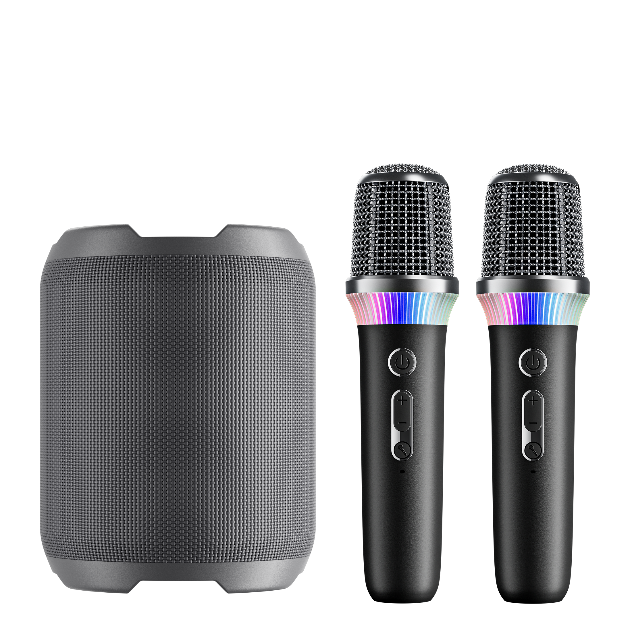Gray + 2 Mics