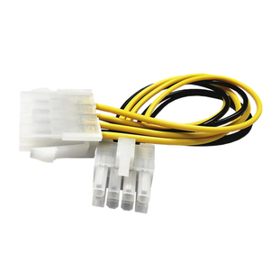 Cable de alimentación de 8 pines para CPU, Cable adaptador de conversión de potencia alargada, fuente de alimentación de la placa base - Product Image 2