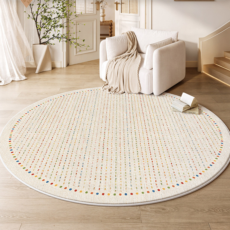 S-type imitation cashmere - colorful candy round shape