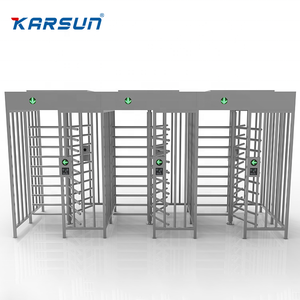 RFID-Gesichts erkennung Tür zugangs kontrolle Voll hohes Drehkreuz Doppel kanal Drehkreuz tor in voller Höhe Rfid QR Barrier Gate - Product Image 4