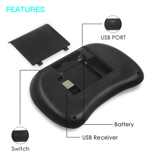 TV-Fernbedienungen Touchpad i8 IR-Lernen 2.4G Drahtlose Mini-Tastatur Air Mouse i8 Fernbedienung Für Smart-TV-Box