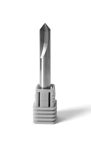 Dashhoud v kanal açma yönlendirici Bit 90 derece CNC katı karbür End Mill yuvaları kesici ile 1/4 inç Shank - Product Image 6