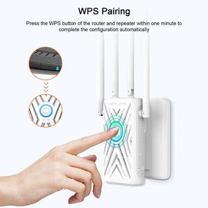 Wavlink เครื่องขยายสัญญาณ WIFI 5 GHz 1200Mbps เสาอากาศ4x5dBi ระยะไกลสัญญาณ Wi-Fi บูสเตอร์ไฟร์วอลล์ AP เครื่องขยายสัญญาณ Wi-Fi ที่บ้าน - Product Image 2