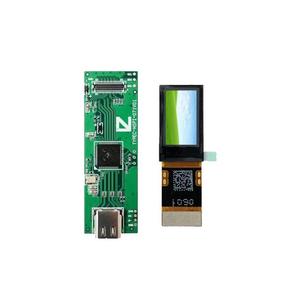0,71 pulgadas 1920*1080 FHD Mini módulos de pantalla OLED 300 Nits MIPI I2C interfaz pequeña placa de Control para aplicaciones AR