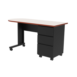 Giáo viên học sinh bàn hợp tác văn phòng nội thất trường học bàn giáo viên với ngăn kéo lưu trữ tủ di động giáo viên bàn - Product Image 1