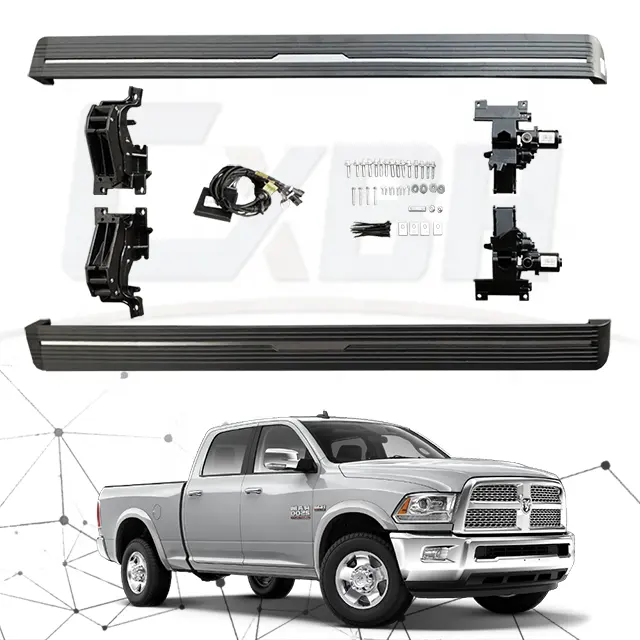 Otomatik elektrikli otomatik araba pedalı koşu yan adım 2014-2018 Dodge Ram 1500