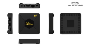 X99 PRO 4KスマートTVボックス2025卸売価格インターネットTVセットトップボックス2/16GB RAM 2/5GHz WIFIクアッドコアプロセッサ - Product Image 3