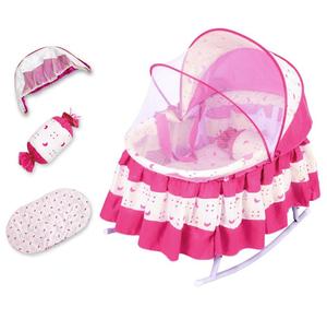 Bebek beşik salıncak katlanabilir bebek sallanan yatak bebek beşik yenidoğan için - Product Image 2