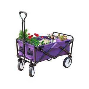 Vente chaude Chariot Utilitaire Pliant pliant Extérieur Quatre Roues Outil De Jardin chariots et chariots Pour Famille - Product Image 5
