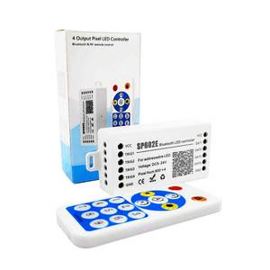2400IC çok kanallı SPI BT gruplama bireysel dijital Led şerit adresli piksel Led denetleyici SP602E - Product Image 1