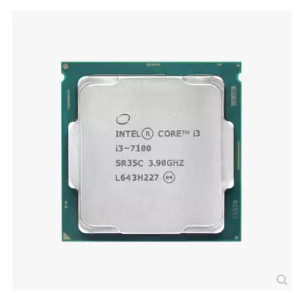 Intel Core I3 8100 chip 7 generación CPU a granel de doble núcleo cuatro hilos 3,9G LGA 1151 6100 actualización