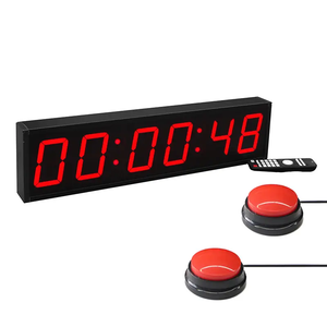 High Quality Big Red LED Digital Stopwatch <strong>Timer</strong> Repeating <strong>Count</strong> &amp; Pace <strong>Clock</strong> Game <strong>Clock</strong> for Swimming-Pool Tools &amp; Accessories - Product Image 2