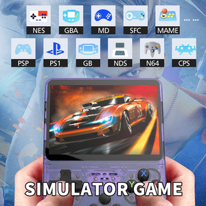 R36S 3.5 "HD RGB大画面ハンドヘルドゲームコンソールOTG PSP P1 TV 10シミュレーターゲームスイッチ付きジョイスティックデュアルメモリカード