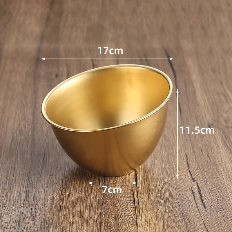 17cm Lettuce Bucket (Vintage Gold)