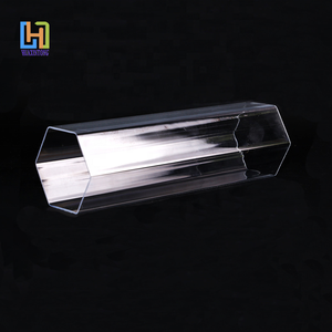 定制彩色装饰PMMA // 聚氯乙烯塑料管聚碳酸酯透明六角管 - Product Image 2