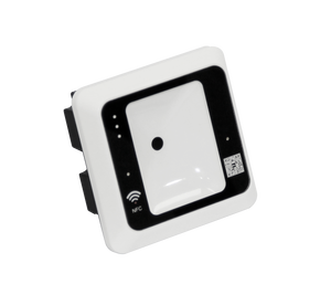 Lettore di schede ZR411B/S/N QR + NFC RFID 13.56MHz con rete per controllo accessi, vendita al dettaglio, applicazione di gestione IoT - Product Image 1