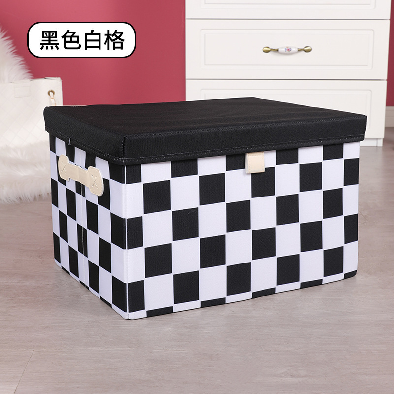 Black and white checkered