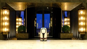 2024 China nuevo modelo inteligente para evitar obstáculos ROBOT PROVEEDOR Servicio Robot de entrega de alimentos - Product Image 4