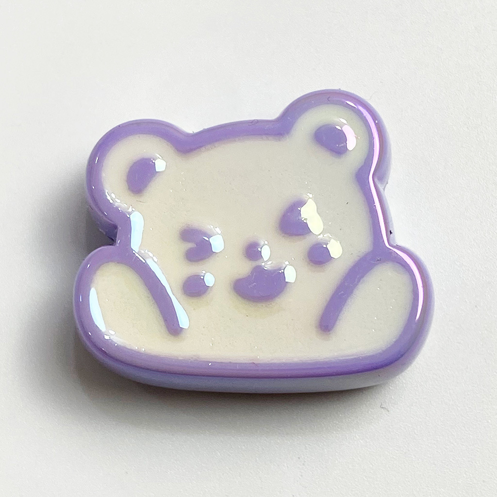 Purple Bear Head