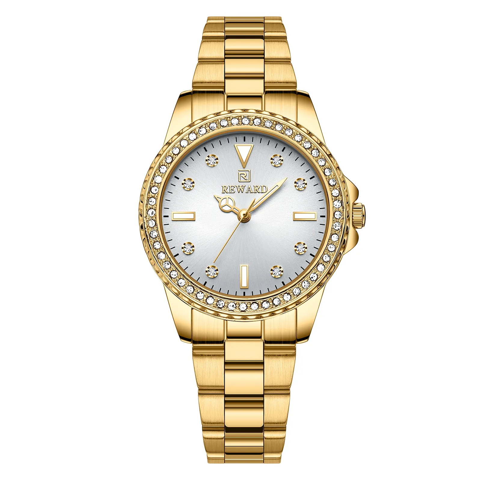Online Hot Selling Watches Ladies Brand Gold Color Custom Female Watch Japan Movement Fashion Quartz Watch