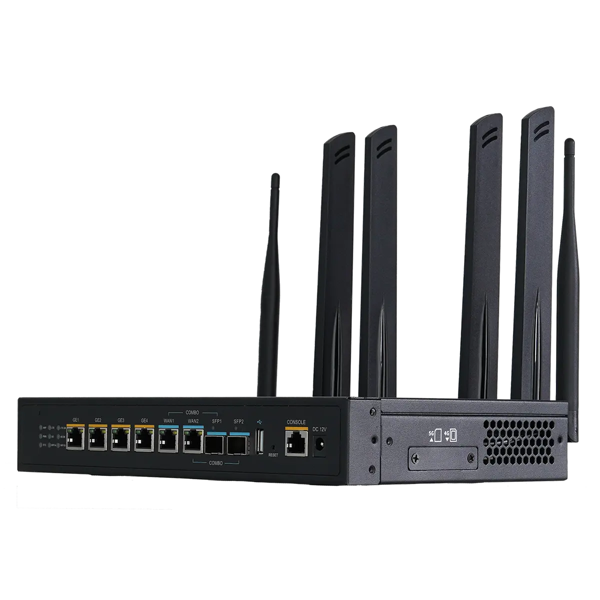 Nuovissimo desktop SD-WAN CPE con Combo 2 * GE e 4 * GE, wi-fi 6 e 5G uplink ultra broadband