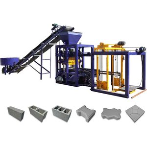 Máquina de fabricación de bloques de hormigón hidráulica automática barata, bomba de hormigón, motor diésel, maquinaria de fabricación de ladrillos de arcilla, venta al por mayor - Product Image 6