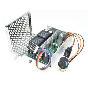 PWMスピードコントローラーDCモーターデジタルディスプレイ0-100% 調整可能ドライブモジュール入力MAX60A 12V 24V - Product Image 2