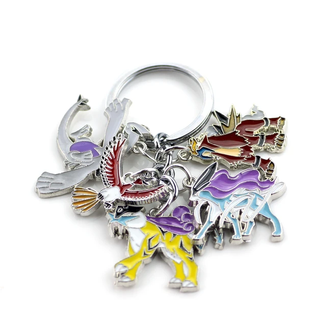 Pokemon Charms Keyrings