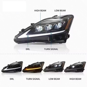 Fabrika aksesuarı IS250 için 2006-2012 LED far, IS250 için sıralı dönüş sinyali göstergesi ile F 6000k renk sıcaklığıdır - Product Image 2