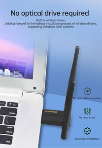 1800 a doppia banda Mbps 5GHz & 2.4Ghz USB 3.0 Wifi scheda di rete Wireless per Computer portatile PC RTL8832BU - Product Image 4