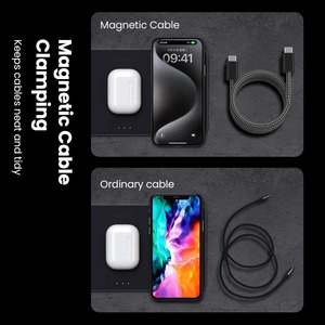 新设计的USB C至C 100W磁性快速充电器电缆适用于iPhone 15小米100W USB A至C数据充电电缆适用于三星 - Product Image 4