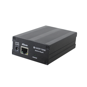 Transmisor/convertidor de Audio alimentado por POE, interfaz 4 en 4 de salida controlada por Audinate - Product Image 1