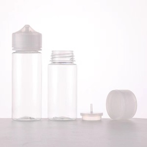 Customized New Transparent Black 10ml 15ml 30ml 50ml 60ml 100ml 120ml Plastic Pet Essential Oil <strong>Juice</strong> V3 Squeeze Dropper Bottle - Product Image 5