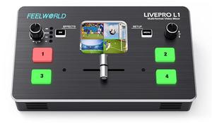 FEELWORLD新款LIVEPRO L1最新4 hdmi输入usb 3.0直播流和录制迷你切换器切换器混音器视频 - Product Image 5