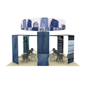 2021 New <strong>Design</strong> Custom Made Trade Show <strong>Booth</strong> 20'x20'