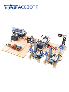 ACEBOTT Hands-On STEM <strong>Project</strong> for Kids and Teens Smart Traffic Simulation Learning Kit for <strong>Arduino</strong>