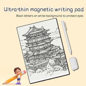 可定制14英寸计算器，带写字板超薄儿童写字板便携式魔术绘图板 - Product Image 3