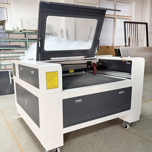 Grande poder CO2 acrílico Photo Frame fazendo 1390 1610 Laser corte máquina Rotary Interface
