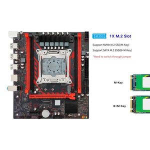 PANDL X99 MATX Desktop-Gaming-Mainboard Placa Madre Para Lga 2011-3 Unterstützt DDR3-RAM NVME-und SATA M2-Zweikanal-Speicher - Product Image 4