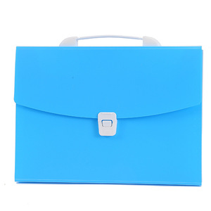 Carpeta de documentos de 13 bolsillos Carpeta de archivos de arco Bloqueo de tamaño Carpeta de archivos expansible de papel de tamaño A4 de plástico - Product Image 1