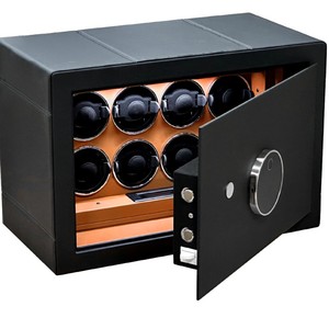 Customized Anti Theft Security <strong>Watch</strong> Box Fingerprint Unlock <strong>Watch</strong> Safe 8 Slots Automatic Winder for Men - Product Image 1