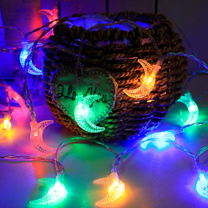 ไฟราว LED รอมฎอนสำหรับตกแต่งในร่มใช้แบตเตอรี่สำหรับ Eid al-Adha ในสไตล์อาหรับตะวันออกกลาง - Product Image 4