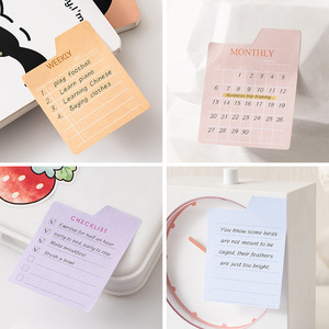 Xách tay đa chức năng kế hoạch tự dính dính ghi chú hàng Ngày Hàng Tuần hàng tháng Memo danh sách tearable và tái sử dụng - Product Image 2