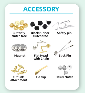 Nhà Sản Xuất Tùy Chỉnh Kim Loại Mạ Vàng Uae Chính Trị Nút Huy Hiệu Tùy Chỉnh Thiết Kế Tôn Giáo Men Pin Huy Hiệu - Product Image 5